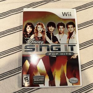 Disney Sing It Pop Hits - Nintendo Wii Authentic Tested Game